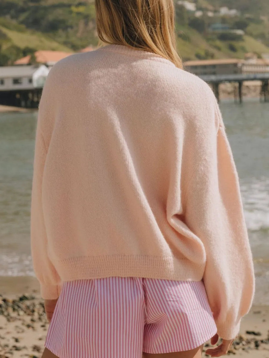 Button Down Long Sleeve Cardigan - Necessary Clothing