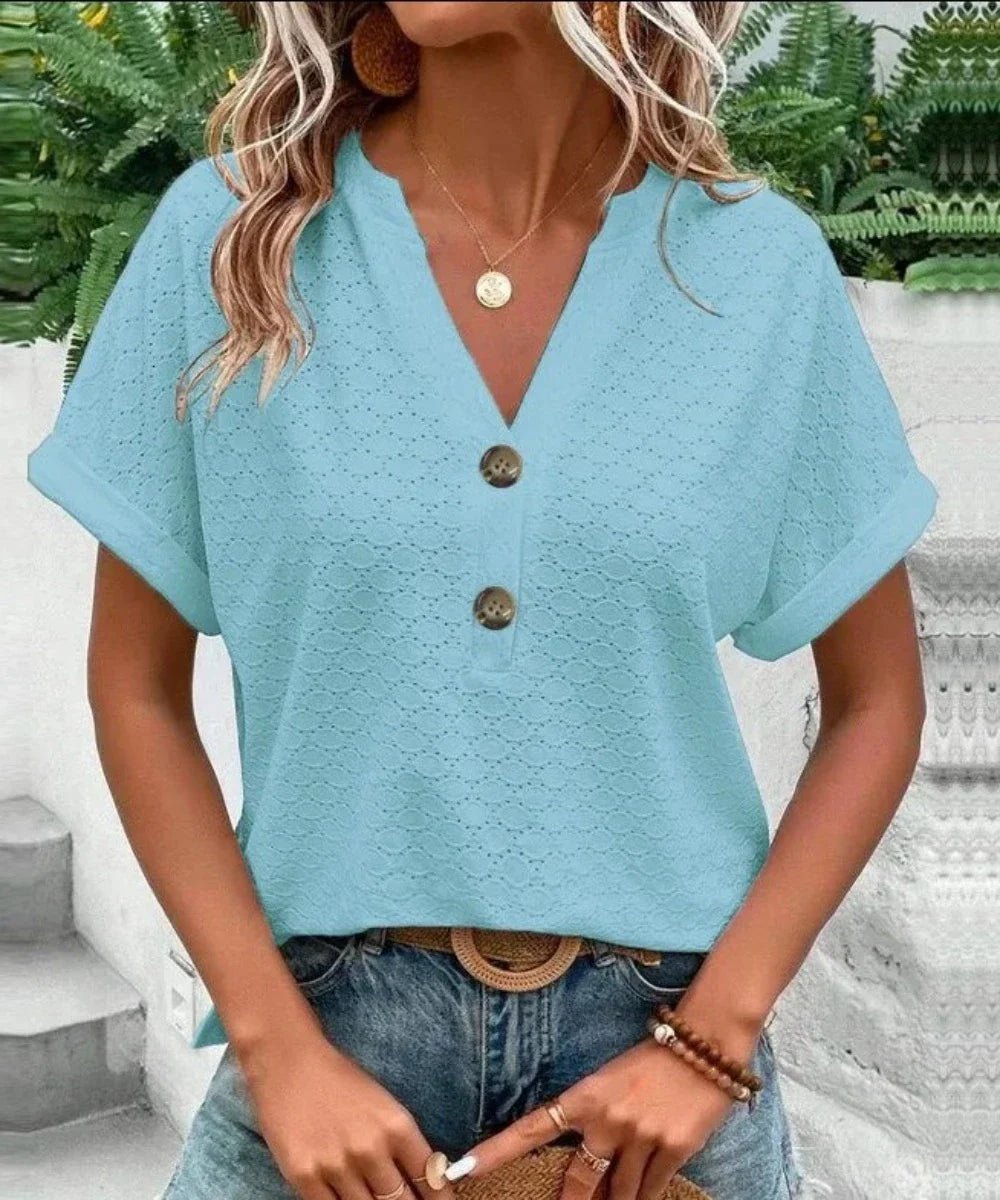 Fashion Casual Vintage Elegant Summer Streetwear Blouse - Necessary Clothing