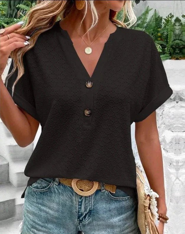 Fashion Casual Vintage Elegant Summer Streetwear Blouse - Necessary Clothing