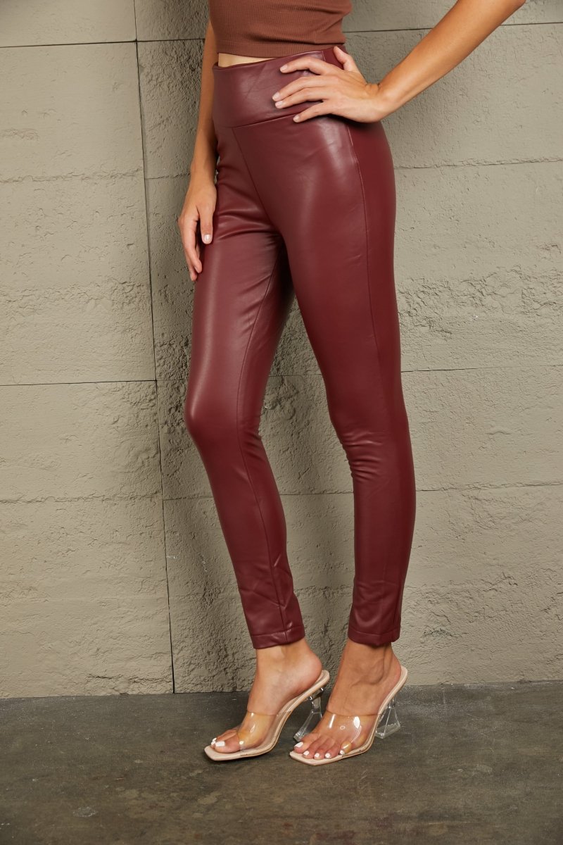 High Waist Straight Pants - Necessary Clothing