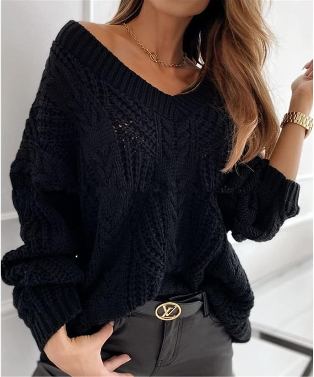 Loose Pullover Sweater - Necessary Clothing
