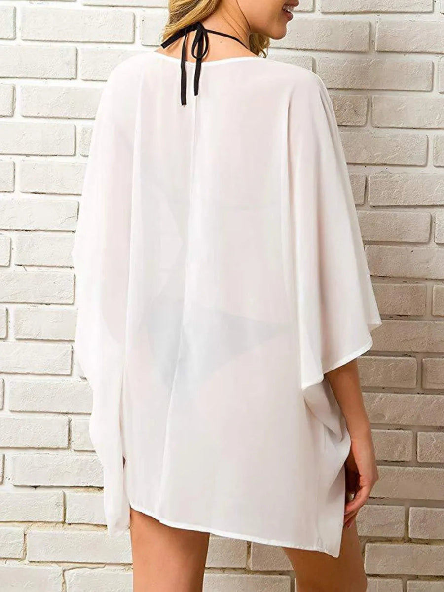 Open Front Half Sleeve Cover - Up - Necessary Clothing