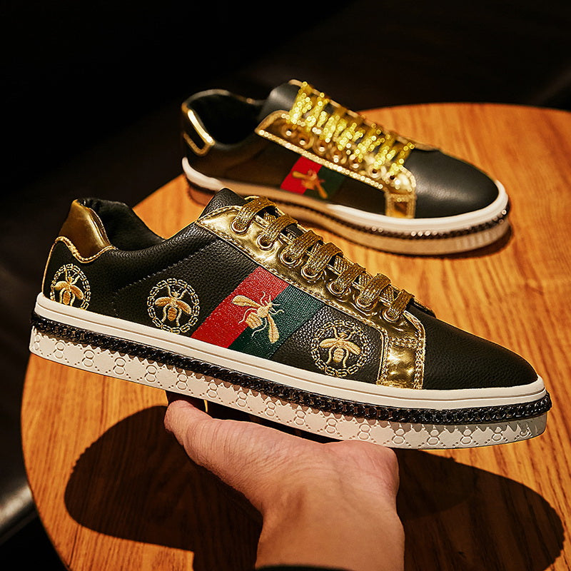 Stylish Brand Embroidered Skateboarding Sneakers - Necessary Clothing Store