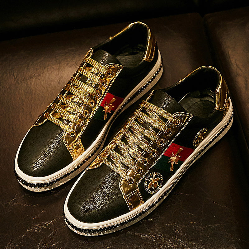 Stylish Brand Embroidered Skateboarding Sneakers - Necessary Clothing Store