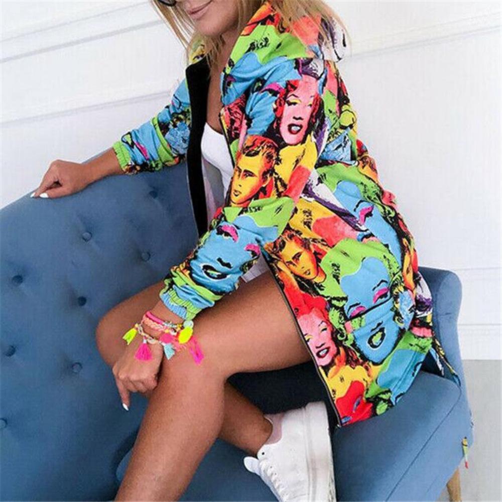 Zipper Loose Long Jacket Long Sleeve - Necessary Clothing Store