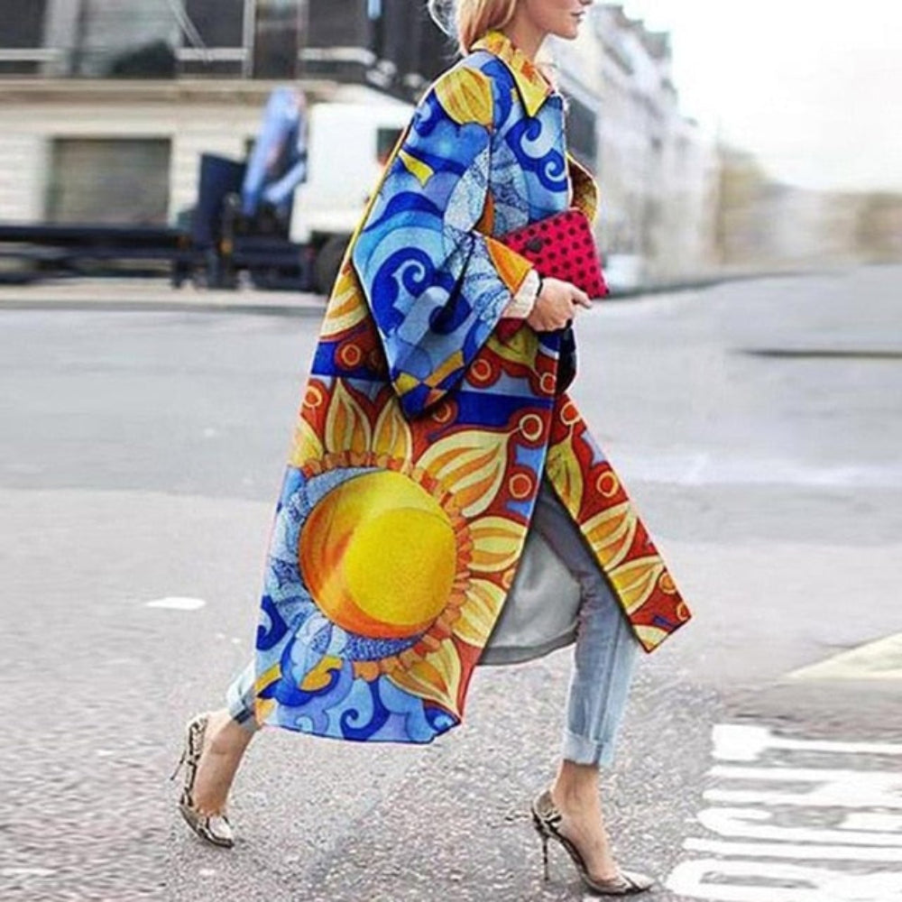 Retro Fashion Long Coat 4XL - 5XL Sizes | Necessary Clothing