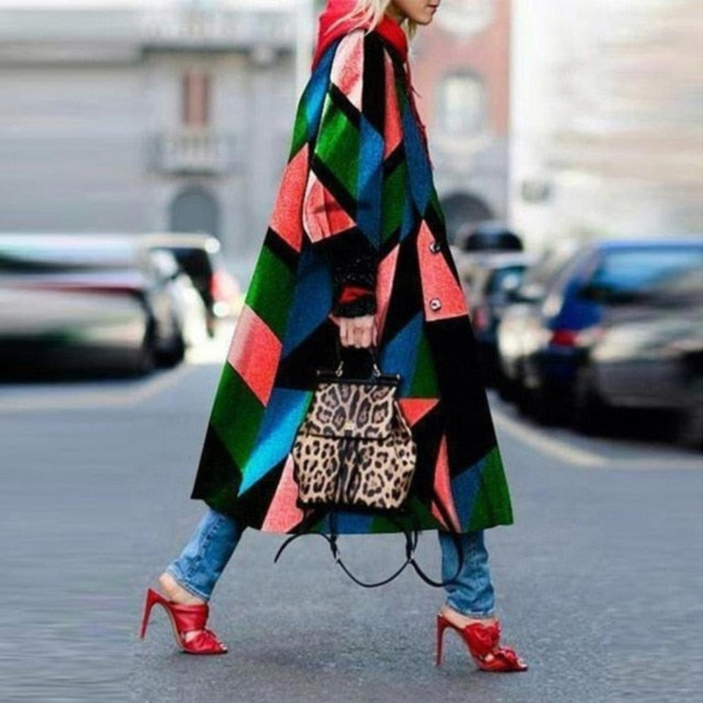 Retro Fashion Long Coat 4XL - 5XL Sizes | Necessary Clothing