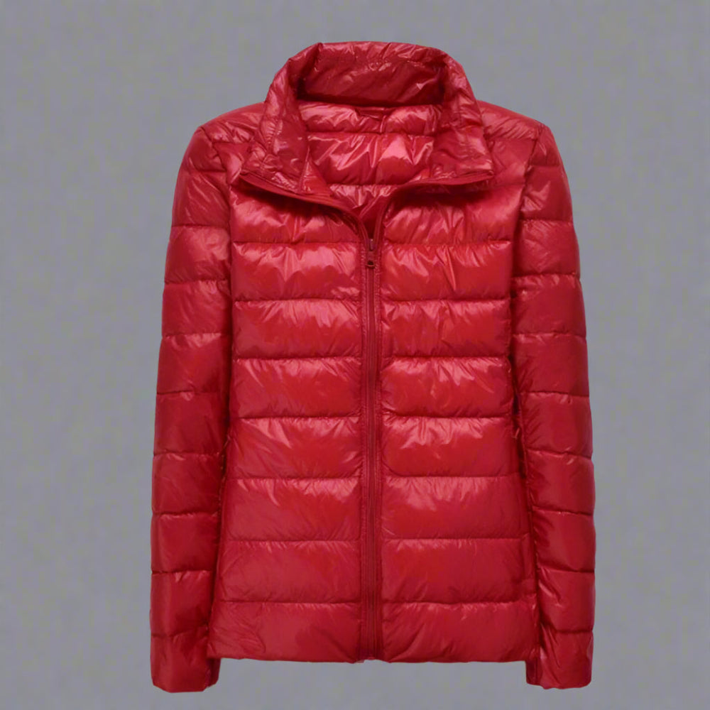 Ultralight Thin Duck Down Hooded Long Sleeve Warm Portable Coat - Necessary Clothing Store