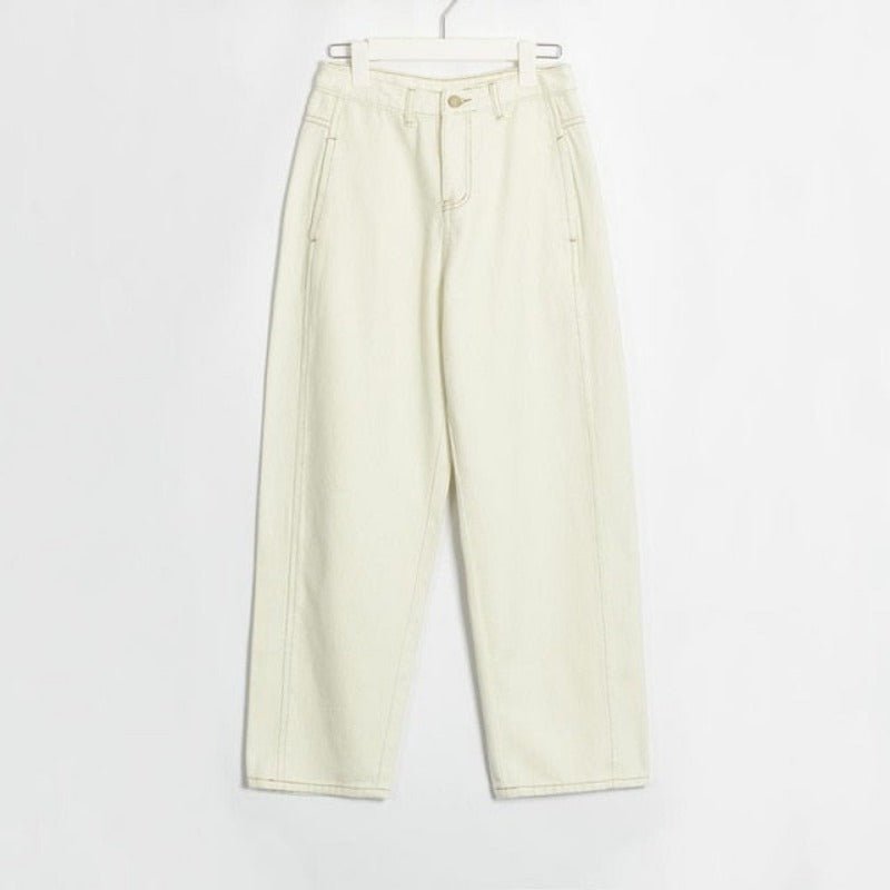 Apricot Color Ankle Length Jeans - Necessary Clothing