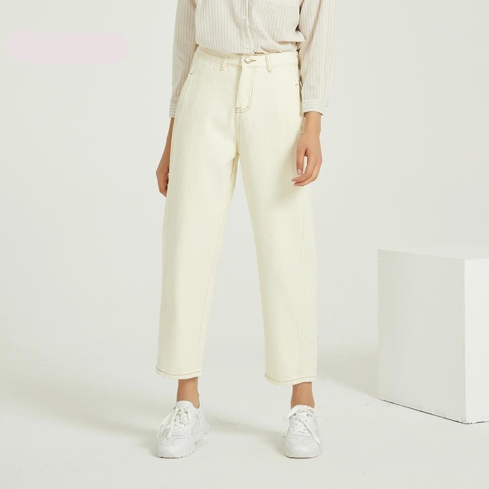 Apricot Color Ankle Length Jeans - Necessary Clothing