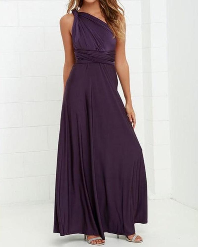 Bandage Long Dress - Necessary Clothing