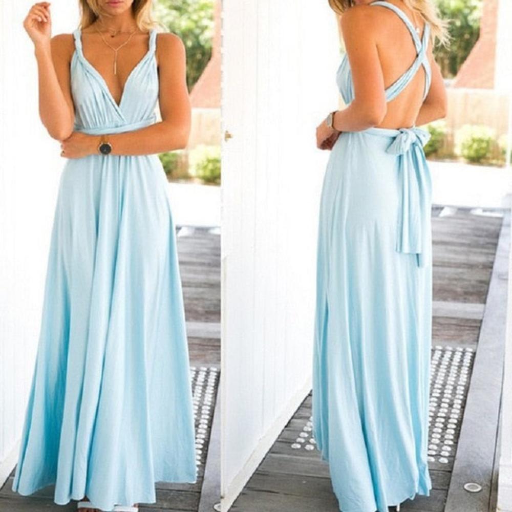 Bandage Long Dress - Necessary Clothing