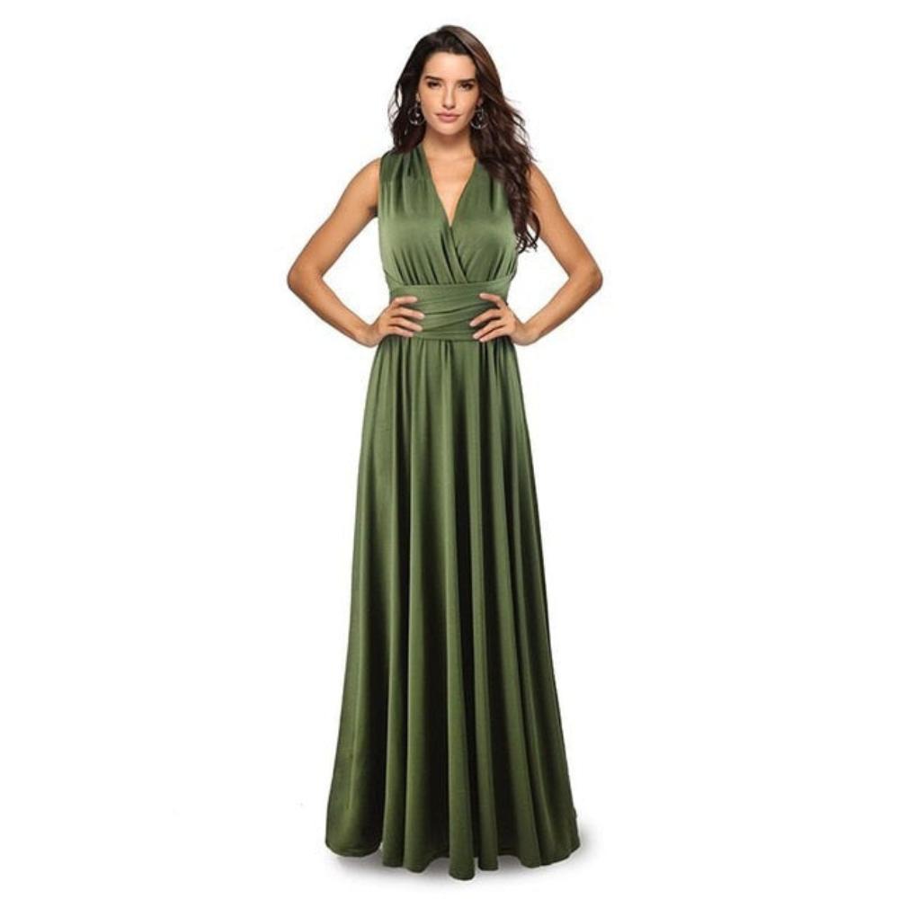 Bandage Long Dress - Necessary Clothing