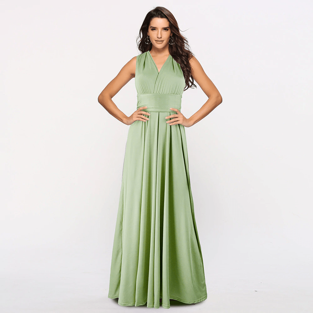 Bandage Long Dress - Necessary Clothing