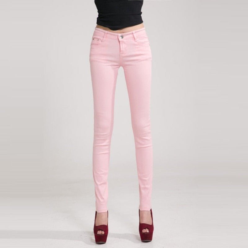 Casual Pants Slim Stretch Jeans - Necessary Clothing