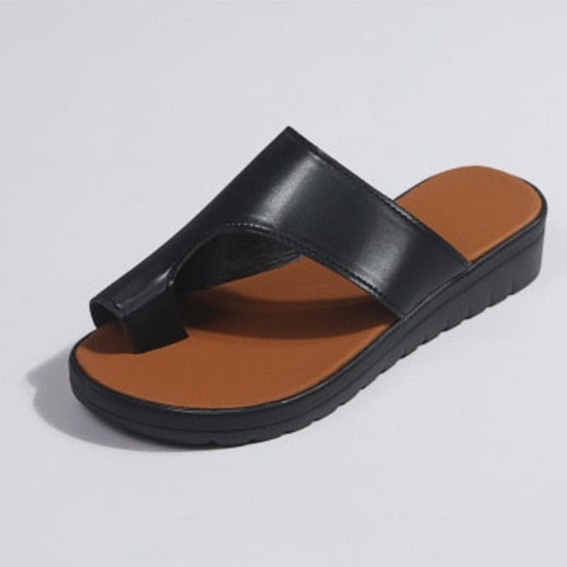 Comfy Platform Flat Soft Orthopedic Sandals - Necessary Clothing