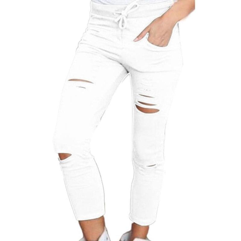 Cotton High Waist Stretch Jeans - Necessary Clothing