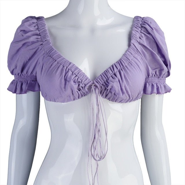 Crop Top Short Sleeve - Necessary Clothing