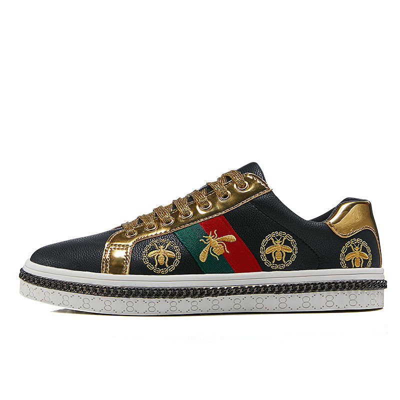 Stylish Brand Embroidered Skateboarding Sneakers - Necessary Clothing Store