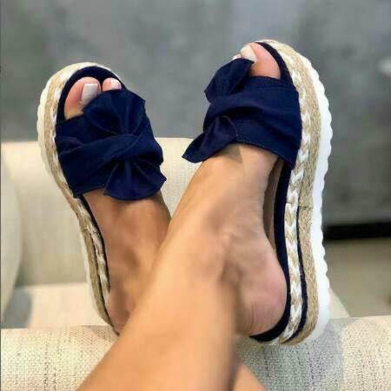 Fashion Slippers with Thick Platform - Necessary Clothing