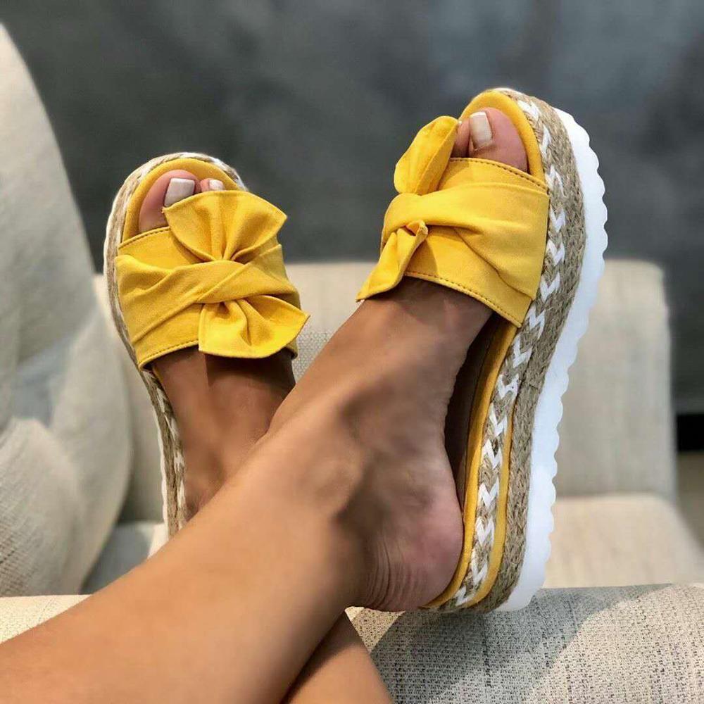 Fashion Slippers with Thick Platform - Necessary Clothing