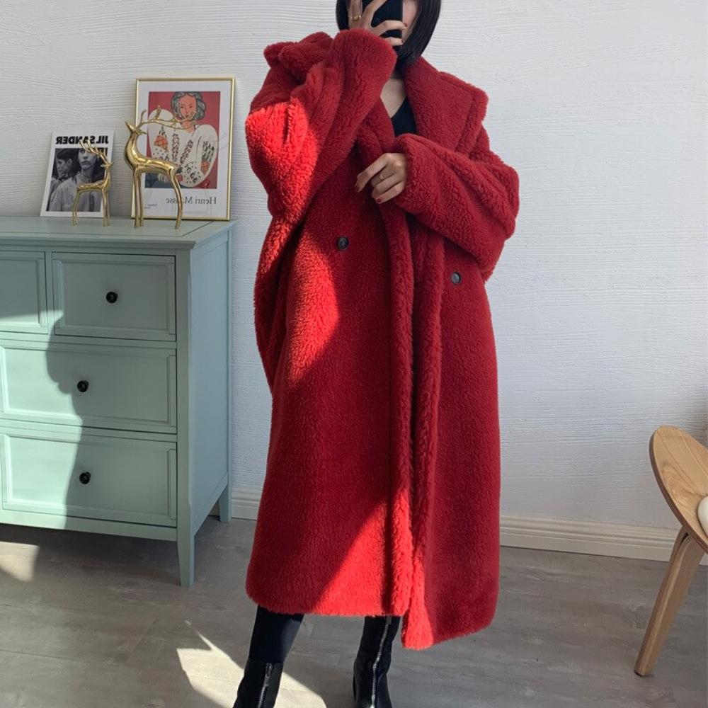 Faux Fur Teddy Loose Coat - Necessary Clothing