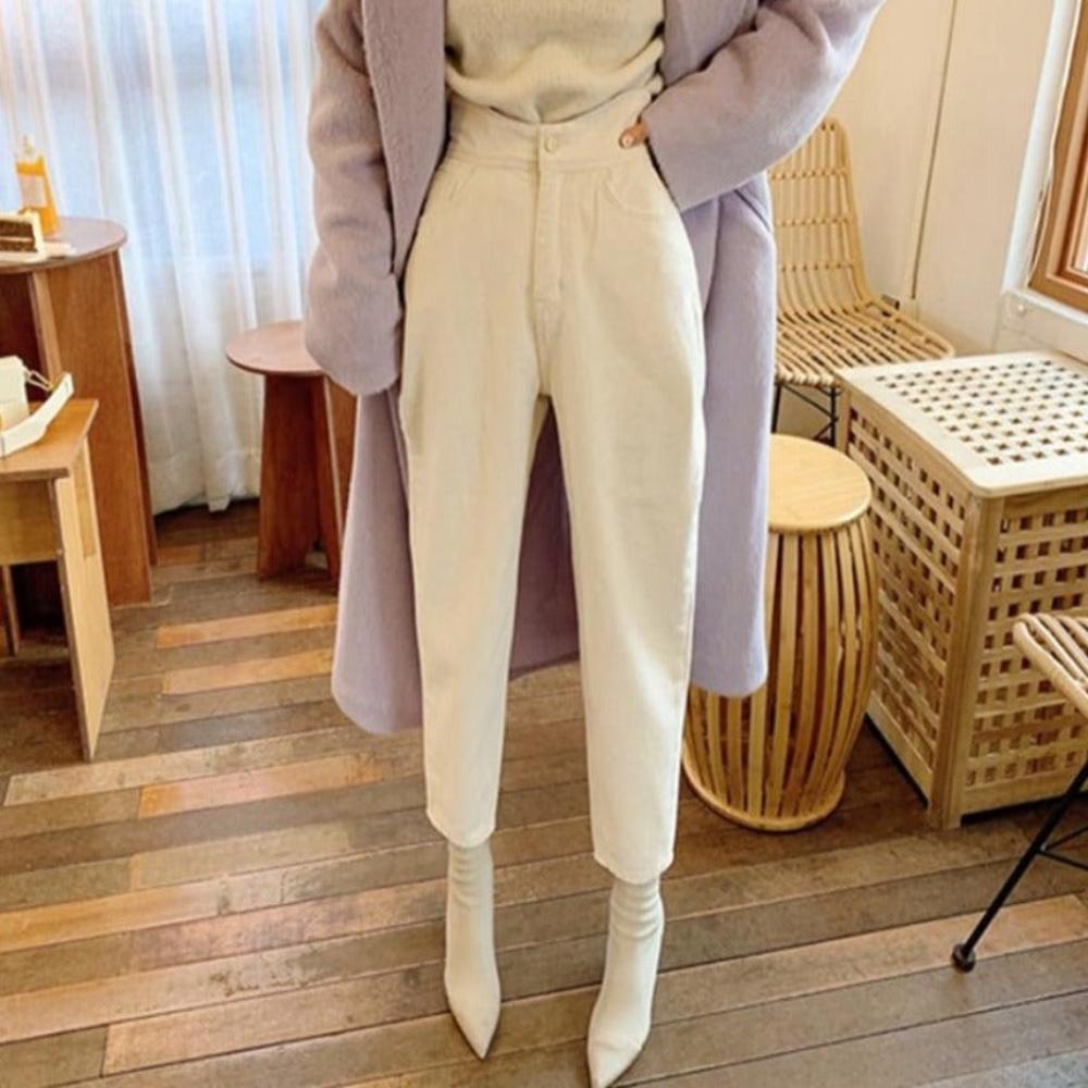 Harem High Waist Loose Denim Jeans Street - Wear - Necessary Clothing