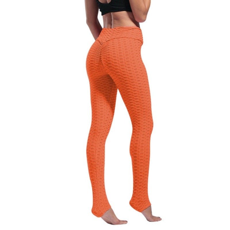 High Waist Push Up Butt Lift Elastic Leggings - Necessary Clothing