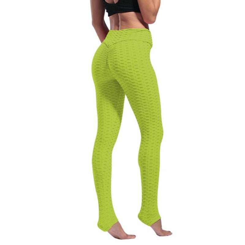 High Waist Push Up Butt Lift Elastic Leggings - Necessary Clothing