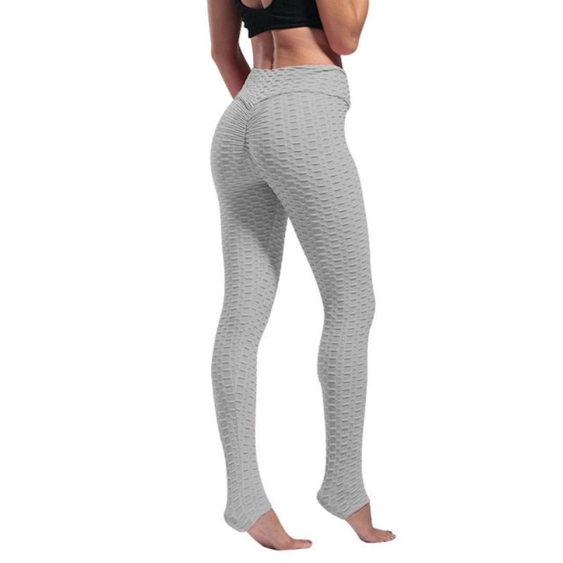 High Waist Push Up Butt Lift Elastic Leggings - Necessary Clothing