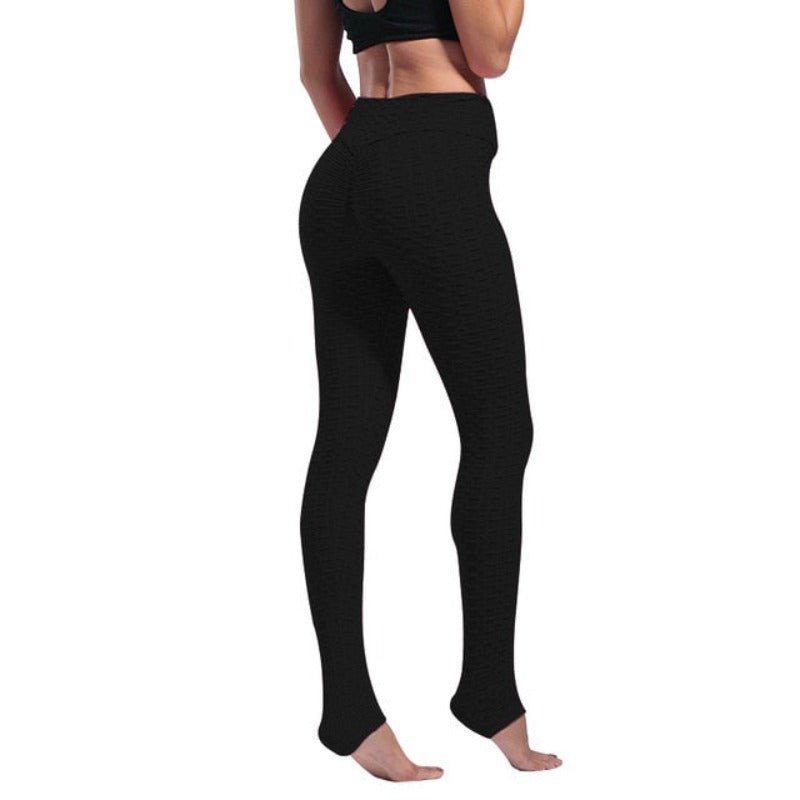 High Waist Push Up Butt Lift Elastic Leggings - Necessary Clothing