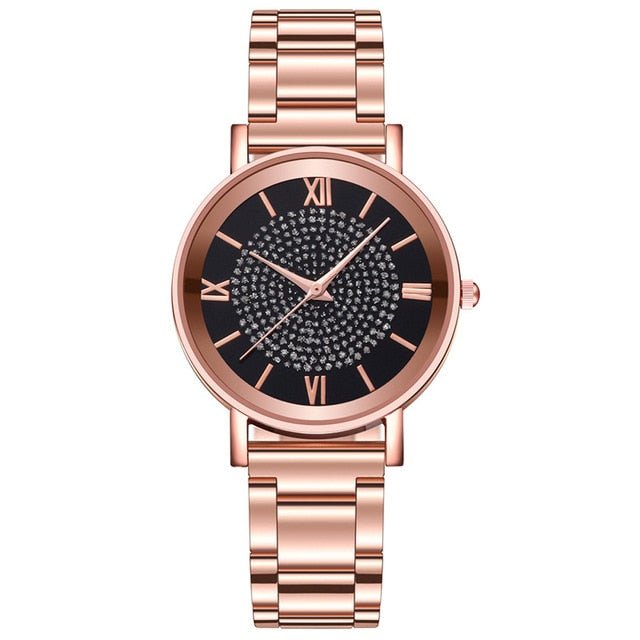 Luxury Diamond Magnetic Bracelet Watch - Necessary Clothing