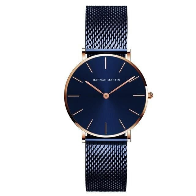 Mesh Rose Gold Waterproof Ladies Watch - Necessary Clothing
