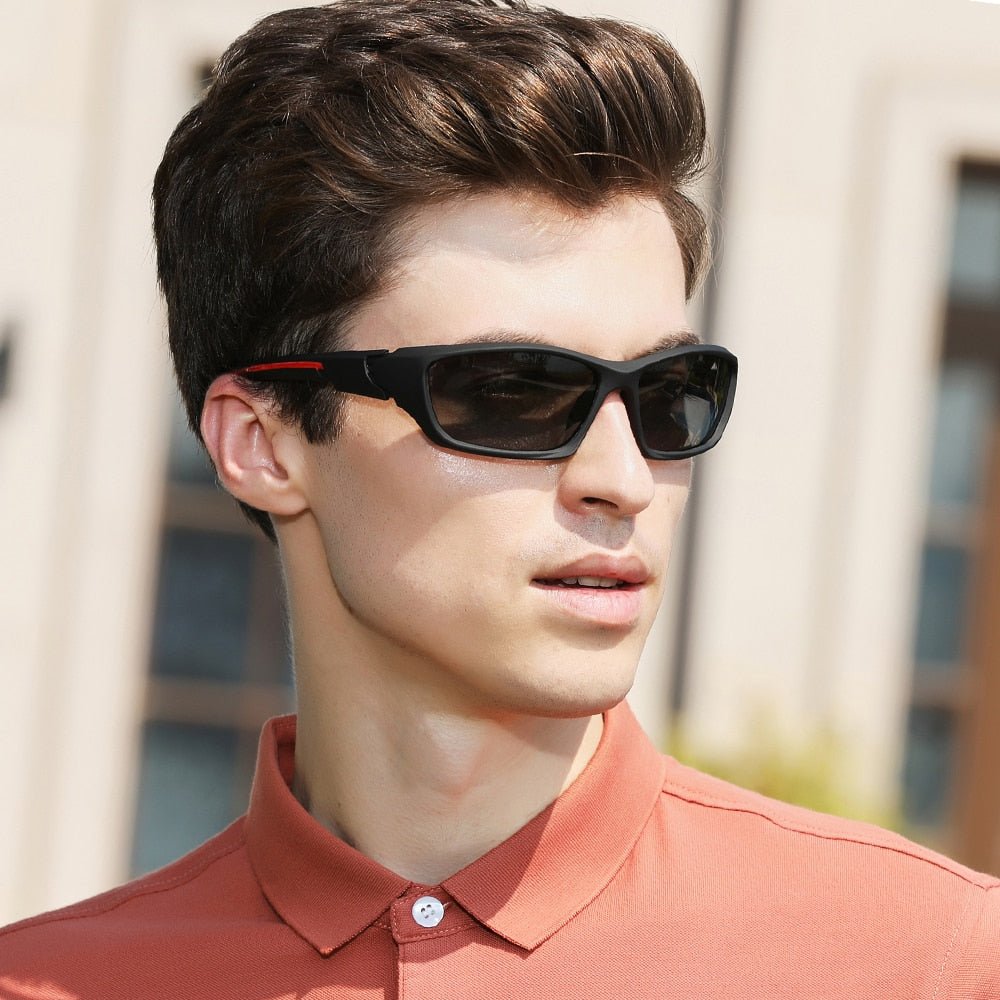 Polarized Ultralight UV Frame Square Sport SunGlasses - Necessary Clothing
