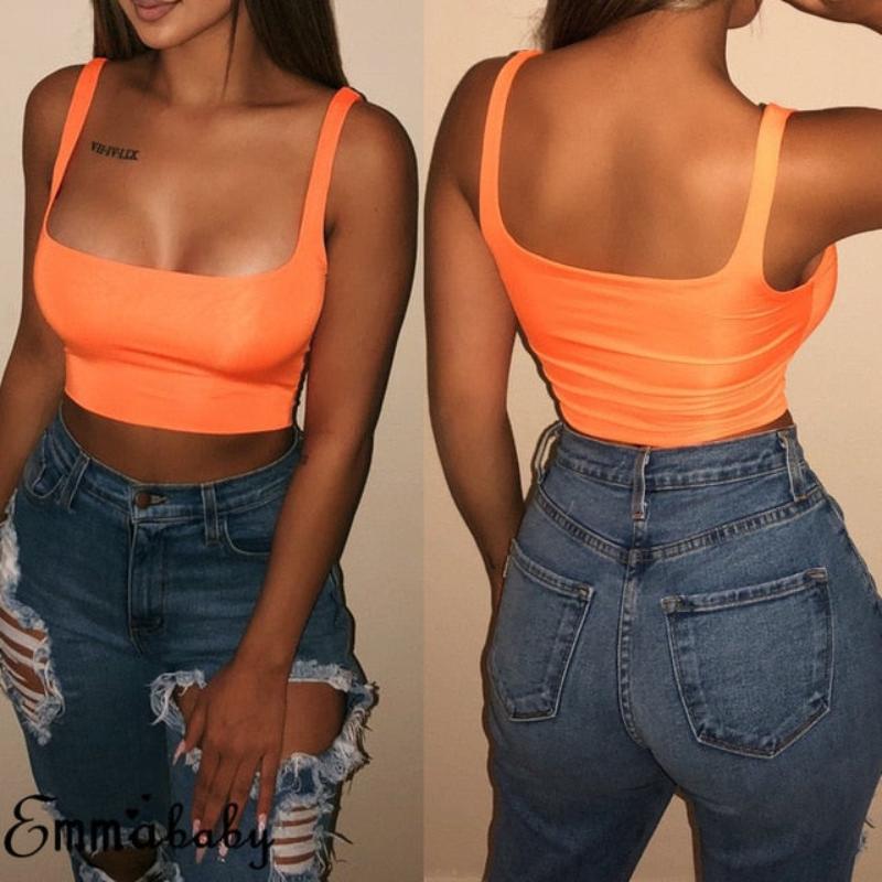 Tank Vest Crop - Necessary Clothing Store
