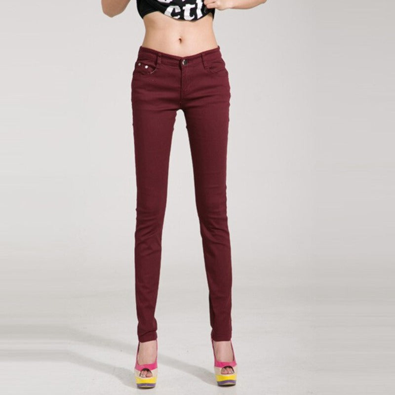 Casual Pants Slim Stretch Jeans - Necessary Clothing Store