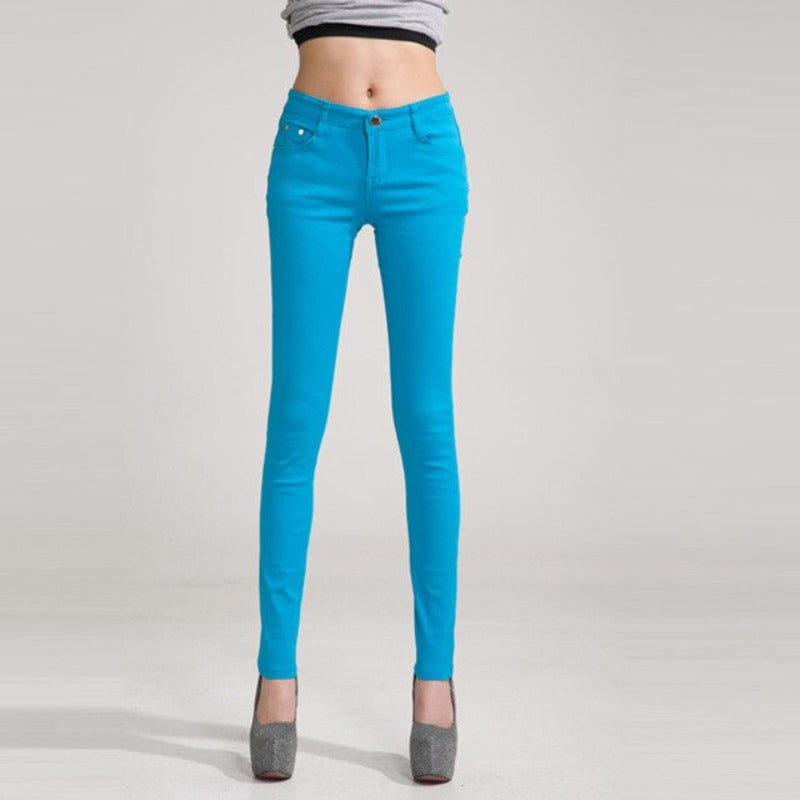 Casual Pants Slim Stretch Jeans - Necessary Clothing Store