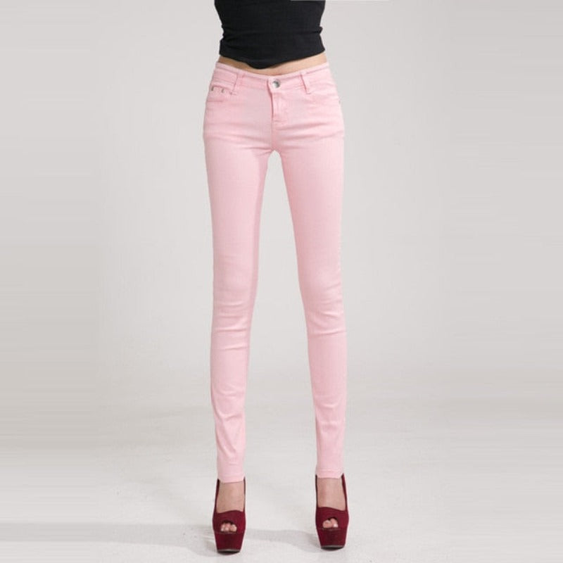 Casual Pants Slim Stretch Jeans - Necessary Clothing Store
