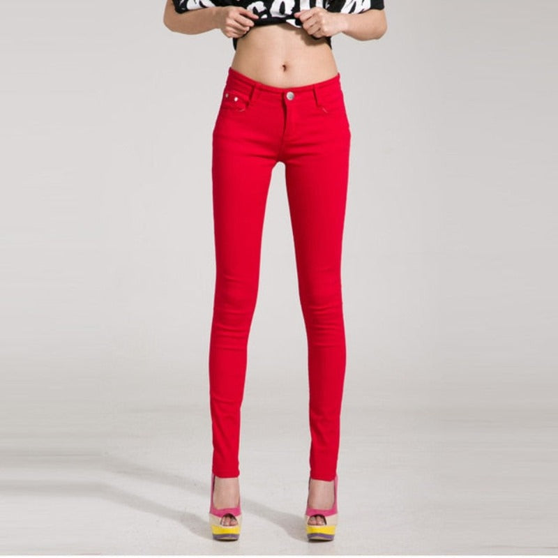 Casual Pants Slim Stretch Jeans - Necessary Clothing Store