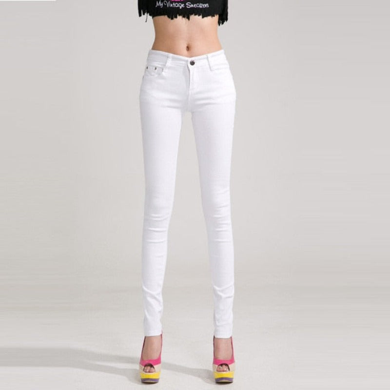 Casual Pants Slim Stretch Jeans - Necessary Clothing Store