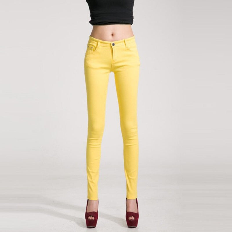 Casual Pants Slim Stretch Jeans - Necessary Clothing Store