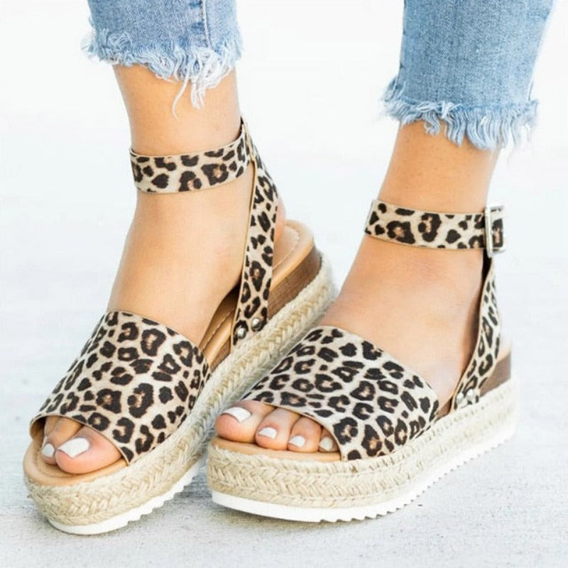 Soft Leather Platform Wedges - Necessary Clothing Store
