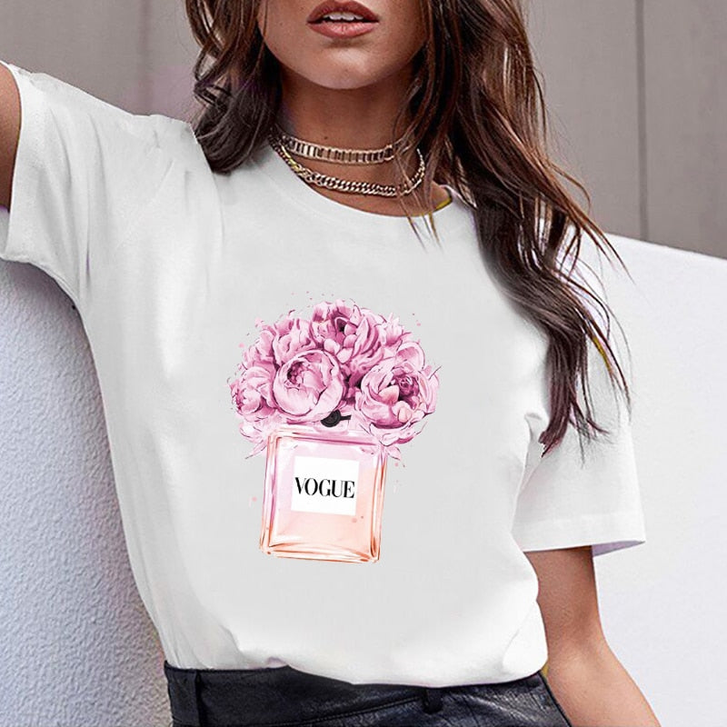 Vogue O-neck T-shirt - Necessary Clothing Store