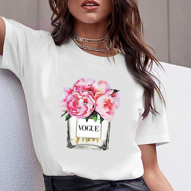 Vogue O-neck T-shirt - Necessary Clothing Store