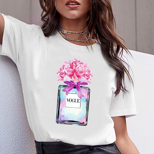 Vogue O-neck T-shirt - Necessary Clothing Store