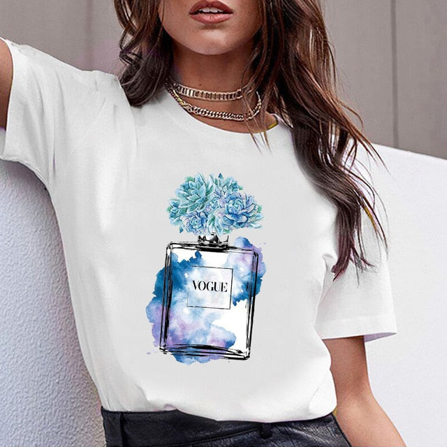 Vogue O-neck T-shirt - Necessary Clothing Store