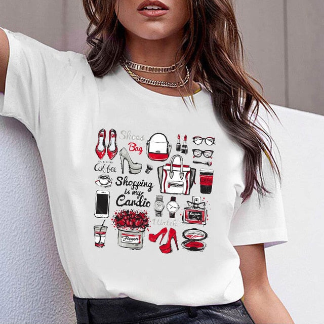 Vogue O-neck T-shirt - Necessary Clothing Store