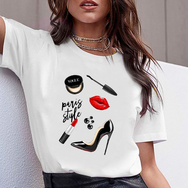 Vogue O-neck T-shirt - Necessary Clothing Store