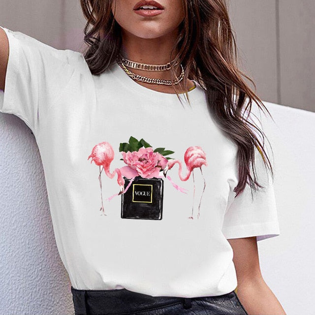 Vogue O-neck T-shirt - Necessary Clothing Store