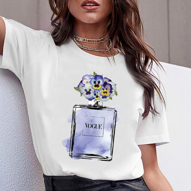 Vogue O-neck T-shirt - Necessary Clothing Store